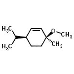 CAS#: 188660-54-0， (3S,6S)-6-Isopropyl-3-Methoxy-3-Methylcyclohexene