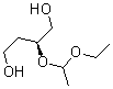 structure of CAS# 188790-85-4, (2S)-2-(1-Ethoxyethoxy)-1,4-Butanediol