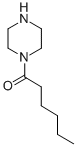 structure of CAS# 18903-05-4, 1-(1-Piperazinyl)-1-Hexanone