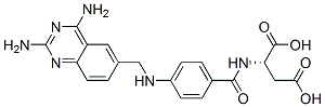 CAS#: 18921-65-8， N-[4-[[(2,4-Diamino-6-Quinazolinyl)Methyl]Amino]Benzoyl]-L-Aspartic Acid