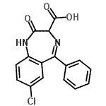 CAS#: 189298-39-3， 7-Chloro-2-Oxo-5-Phenyl-2,3-Dihydro-1H-1,4-Benzodiazepine-3-Carboxylic Acid