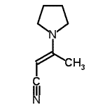 CAS#: 189879-24-1， (2E)-3-(1-Pyrrolidinyl)-2-Butenenitrile