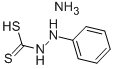 structure of CAS# 18995-90-9, Phenylhydrazinocarbodithioic Acid Ammonium Salt;Ammonium (N'-Phenylhydrazino)Methanedithioate;3-Phenyldithiocarbazic Acid Monoammonium Salt;Ammonium 3-Phenyldithiocarbazate
