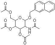 CAS#: 190181-66-9， 2-Naphthylmethyl 2-Acetamido-3,4,6-Tri-O-Acetyl-2-Deoxyhexopyranoside