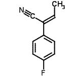 CAS#: 190207-94-4， (2Z)-2-(4-Fluorophenyl)-2-Butenenitrile