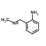 结构式 CAS# 1904-69-4, 2-[(甲基氨基)甲基]苯胺