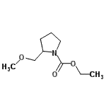 CAS#: 190602-65-4， Ethyl 2-(Methoxymethyl)-1-Pyrrolidinecarboxylate