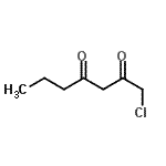 CAS#: 190714-69-3， 1-Chloro-2,4-Heptanedione