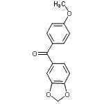 CAS#: 190728-30-4， 1,3-Benzodioxol-5-Yl(4-Methoxyphenyl)Methanone
