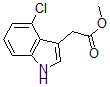 CAS#: 19077-78-2， Methyl 4-Chloroindolyl-3-Acetate