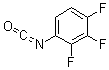 结构式 CAS# 190774-58-4, 1,2,3-三氟-4-异氰酸-苯