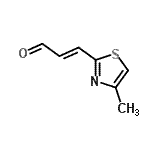 CAS#: 190834-45-8， (2E)-3-(4-Methyl-1,3-Thiazol-2-Yl)Acrylaldehyde