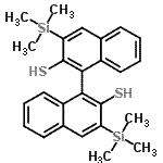 CAS#: 190841-58-8， 3,3'-Bis(Trimethylsilyl)-1,1'-Binaphthalene-2,2'-Dithiol