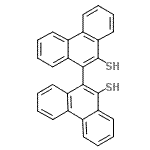 CAS#: 190841-72-6， 9,9'-Biphenanthrene-10,10'-Dithiol