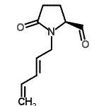 CAS#: 191098-87-0， (2S)-5-Oxo-1-[(2E)-2,4-Pentadien-1-Yl]-2-Pyrrolidinecarbaldehyde