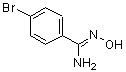 structure of CAS# 19115-49-2, 4-Bromo-N'-Hydroxybenzenecarboximidamide;(4-bromophenyl)(hydroxyimino)methylamine;(e)-4-bromo-n'-hydroxybenzimidamide;4-Bromo-3-phenyl-1(2)H-pyrazole