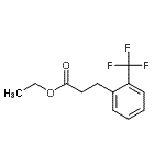 CAS#: 191155-80-3， Ethyl 3-[2-(Trifluoromethyl)Phenyl]Propanoate