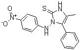 CAS#: 191349-29-8， 1,3-Dihydro-4-Methyl-1-[(4-Nitrophenyl)Amino]-5-Phenyl-2H-Imidazole-2-Thione