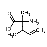 CAS#: 191615-50-6， 2-Amino-2,3-Dimethyl-4-Pentenoic Acid