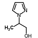 结构式 CAS# 191725-73-2, 2-(1H-吡唑-1-基)-1-丙醇