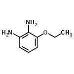 structure of CAS# 191849-71-5, 3-Ethoxy-1,2-Benzenediamine;3-Ethoxybenzene-1,2-diamine;NSC521727