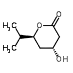 CAS#: 191917-35-8， (4R,6S)-4-Hydroxy-6-Isopropyltetrahydro-2H-Pyran-2-One