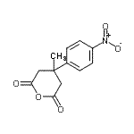 CAS#: 19244-22-5， 4-Methyl-4-(4-Nitrophenyl)Tetrahydropyran-2,6-Dione