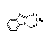 CAS#: 192505-91-2， 2-Methyl-1-[(1Z)-1-Propen-1-Yl]-1H-Benzimidazole