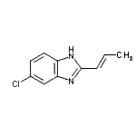 CAS#: 19275-97-9， 5-Chloro-2-[(1E)-1-Propen-1-Yl]-1H-Benzimidazole