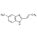 CAS#: 19275-98-0， 5-Methyl-2-[(1E)-1-Propen-1-Yl]-1H-Benzimidazole