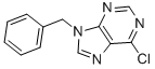 structure of CAS# 1928-76-3, 6-Chloro-9-(Phenylmethyl)-9H-Purine;9-(Benzyl)-6-Chloro-Purine;Nsc25716