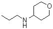 structure of CAS# 192811-37-3, N-Propyltetrahydro-2H-Pyran-4-Amine;N-propyl-N-tetrahydro-2H-pyran-4-ylamine;N-Propyl-tetrahydro-2H-pyran-4-amine;propyl(tetrahydro-2H-pyran-4-yl)amine