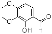CAS#: 19283-70-6， 2-Hydroxy-3,4-Dimethoxy-Benzaldehyde