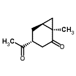 CAS#: 193023-35-7， (1R,4R,6S)-4-Acetyl-1-Methylbicyclo[4.1.0]Heptan-2-One