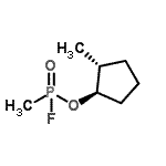 CAS#: 193090-50-5， (1R,2R)-2-Methylcyclopentyl Methylphosphonofluoridate