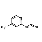 CAS#: 193413-16-0， N-(4-Methyl-2-pyridinyl)imidoformamide