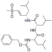 CAS#: 193482-47-2， Phenylmethyl N-[(2S)-4-Methyl-1-[[(2S)-4-Methyl-1-[[(E,3S)-5-Methyl-1-Methylsulfonylhex-1-En-3-Yl]Amino]-1-Oxopentan-2-Yl]Amino]-1-Oxopentan-2-Yl]Carbamate