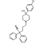 CAS#: 193542-65-3， 5-[4-(4-Chlorophenyl)-4-Hydroxy-1-Piperidinyl]-2,2-Diphenylpentanenitrile