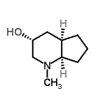 CAS#: 193606-61-0， (3R,4aR,7aR)-1-Methyloctahydro-1H-Cyclopenta[b]Pyridin-3-Ol