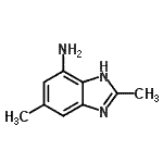 CAS#: 19364-67-1， 2,5-Dimethyl-1H-Benzimidazol-7-Amine