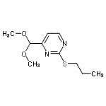 CAS#: 193747-11-4， 4-(Dimethoxymethyl)-2-(Propylsulfanyl)Pyrimidine