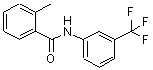 结构式 CAS# 1939-22-6, 3'-三氟甲基邻甲苯甲酰苯胺