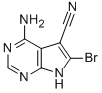 CAS#: 19393-83-0， 4-Amino-6-Bromo-7H-Pyrrolo[2,3-d]Pyrimidine-5-Carbonitrile