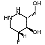 CAS#: 194040-35-2， (3R,4R,5R)-5-Fluoro-3-(Hydroxymethyl)Hexahydro-4-Pyridazinol