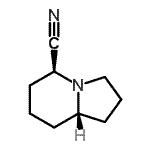 CAS#: 194141-77-0， (5S,8aS)-1,2,3,5,6,7,8,8A-Octahydroindolizine-5-Carbonitrile