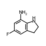 CAS#: 194476-44-3， 5-Fluoro-7-Indolinamine