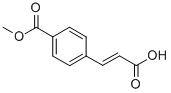 structure of CAS# 19473-96-2, 1-Methyl 4-(2-Carboxyvinyl)Benzoate;(E)-3-(4-Carbomethoxyphenyl)Acrylate;Zinc01384235