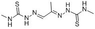 CAS#: 19482-79-2， 2-[2-[2-(Aminothioxomethyl)-2-Methylhydrazinylidene]Propylidene]-N-Methyl-Hydrazinecarbothioamide
