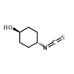CAS#: 195073-94-0， trans-4-Isothiocyanatocyclohexanol