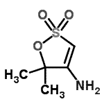 CAS#: 195370-97-9， 5,5-Dimethyl-5H-1,2-Oxathiol-4-Amine 2,2-Dioxide